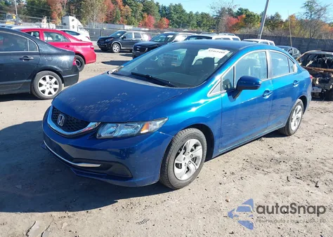 2014 Honda Civic Lx из США, поврежденный, VIN 2HGFB2F54EH543939